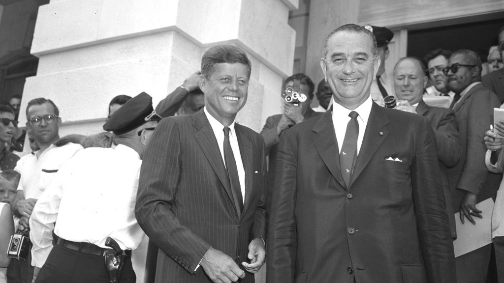 John F. Kennedy Lyndon B. Johnson